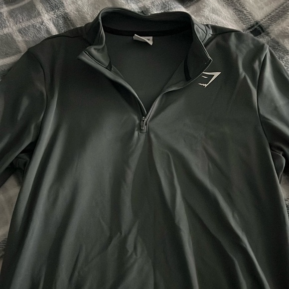 Gym shark men zip up pullover - Picture 1 of 4